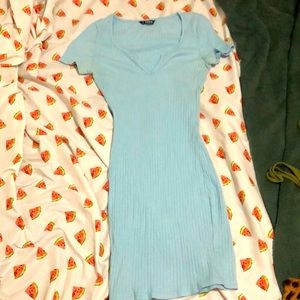 Baby blue dress from Shein xs